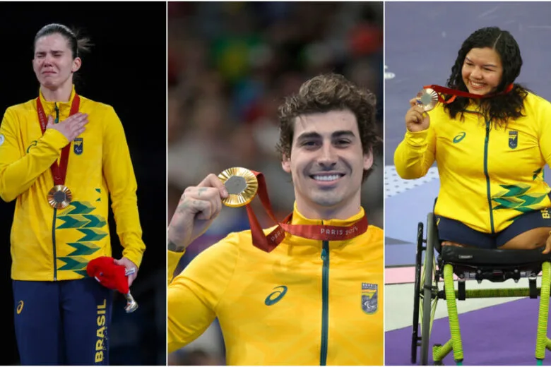 Brasil conquista mais medalhas nesta sexta-feira e chega a 70 pódios nas Paralimpíadas