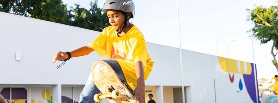 Skate como transformação social: conheça a oficina do “Fica Vivo!”