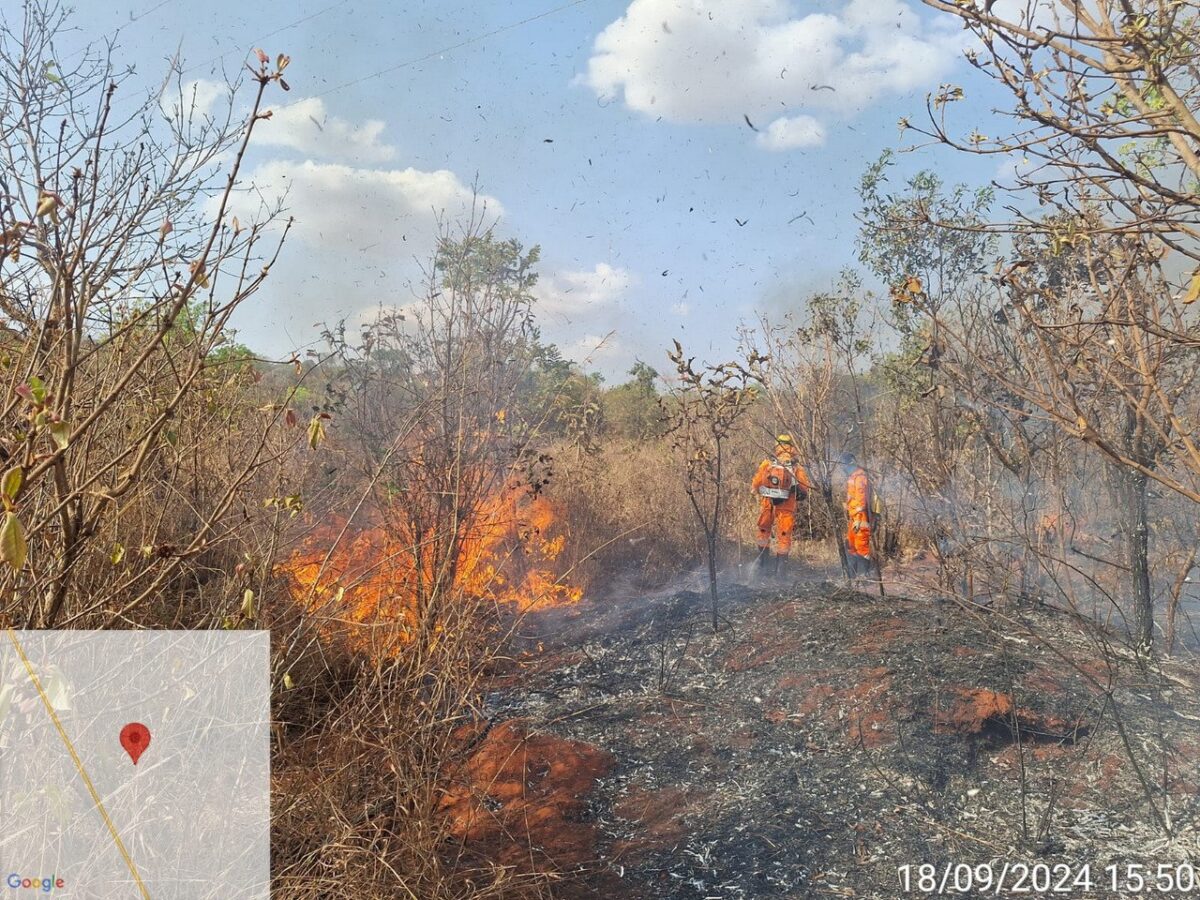 Incêndios registrados em Minas Gerais neste ano já superam números de 2021