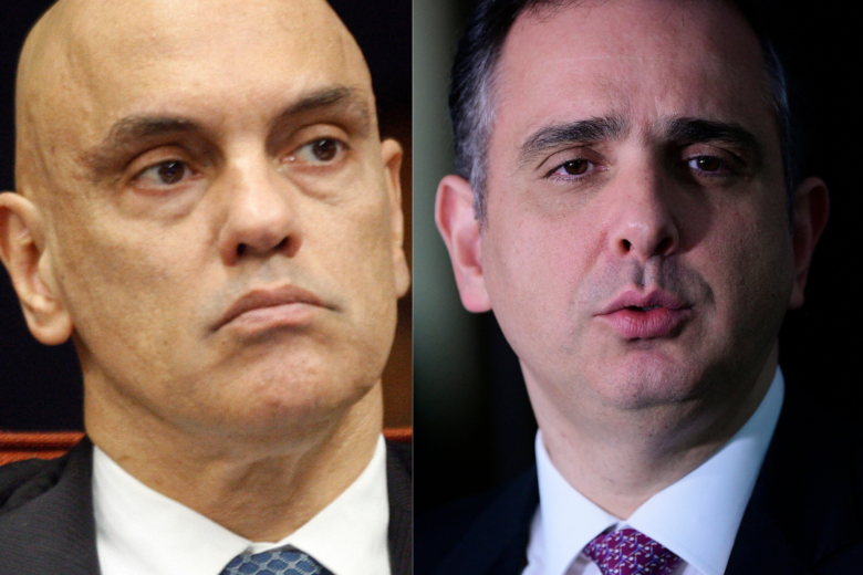 Ato contra Moraes e Pacheco teve participação de políticos da oposição na praça da Liberdade