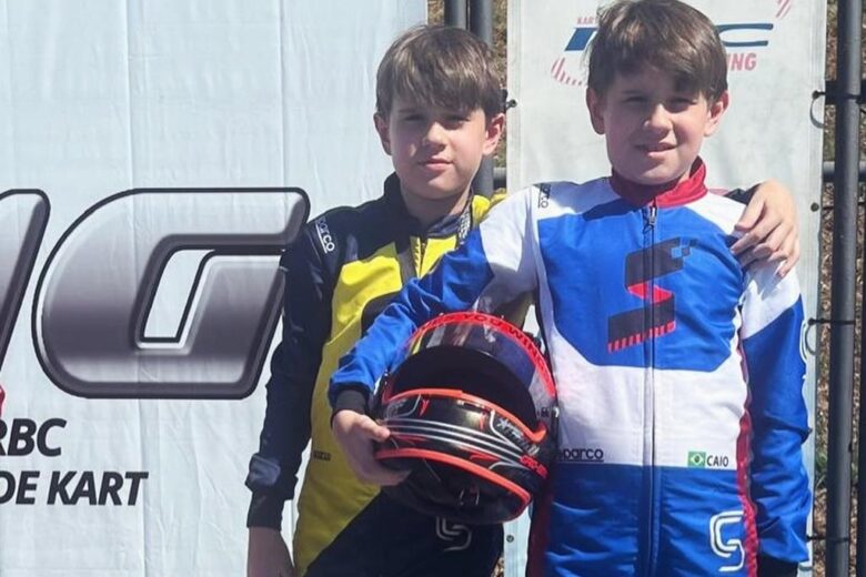 Irmãos Serodio conquistam pódio na abertura do Campeonato Mineiro de Kart