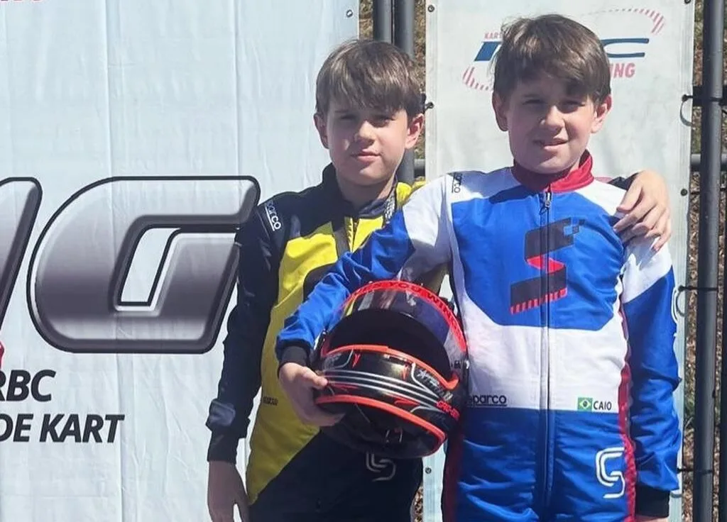 Irmãos Serodio conquistam pódio na abertura do Campeonato Mineiro de Kart
