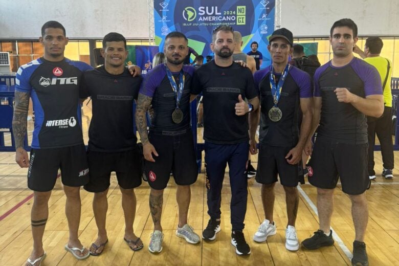 Atletas itabiranos conquistam pódios no Campeonato Sul Americano de Jiu-Jitsu 