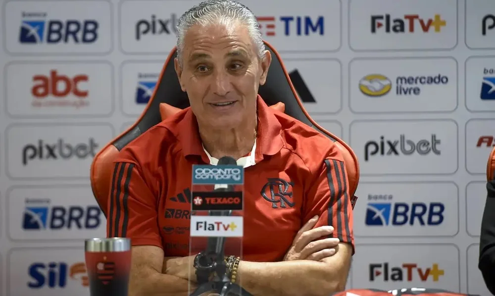 Flamengo anuncia saída de Tite e terá Filipe Luís como interino contra o Corinthians