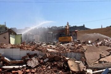 Mineradora Vale retoma na segunda-feira a demolição de imóveis no bairro Bela Vista, em Itabira