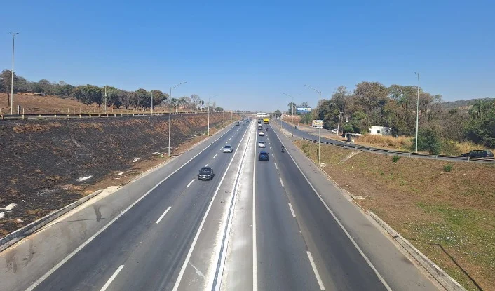 Concluídas mais de 75% das obras de segurança viária em rodovias do vetor Norte de Belo Horizonte