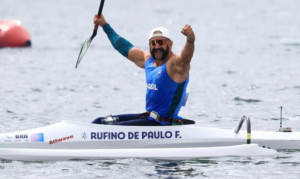 Brasil garante dobradinha nos 200 metros classe VL2 da canoagem