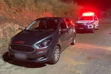 Homem de 33 anos é preso após roubo de carro em Itabira