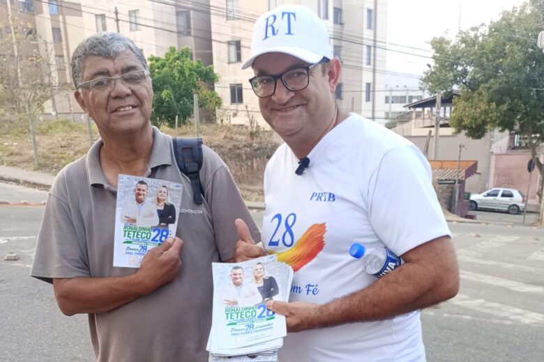 Confira a agenda do candidato a prefeito de Itabira Ronaldinho Teteco para esta quinta-feira