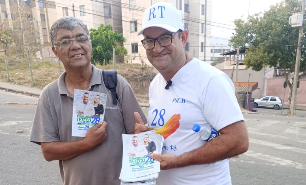 Confira a agenda do candidato a prefeito de Itabira Ronaldinho Teteco para este sábado