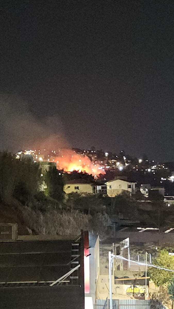 Bombeiros controlam incêndio em lote vago no Madre Maria de Jesus, em Itabira