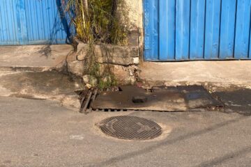 SAAE fez manutenção emergencial na rua Alfredo Sampaio, bairro Pará