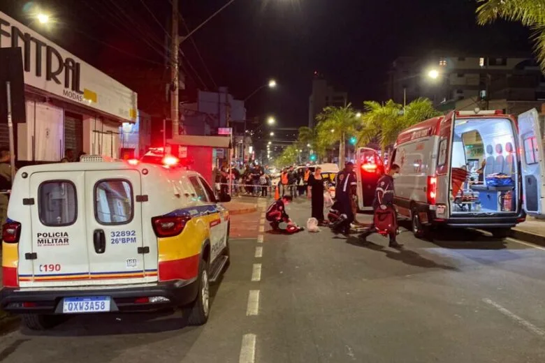 Mulher armada com facão é baleada pela PM e morre na avenida João Pinheiro, em Itabira