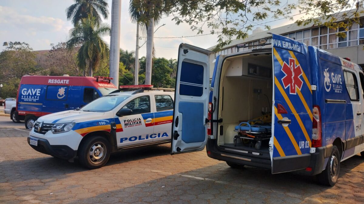 Nova Era: mulher armada com facão desafia a polícia, pula no Rio Piracicaba e é resgatada pelo Gave