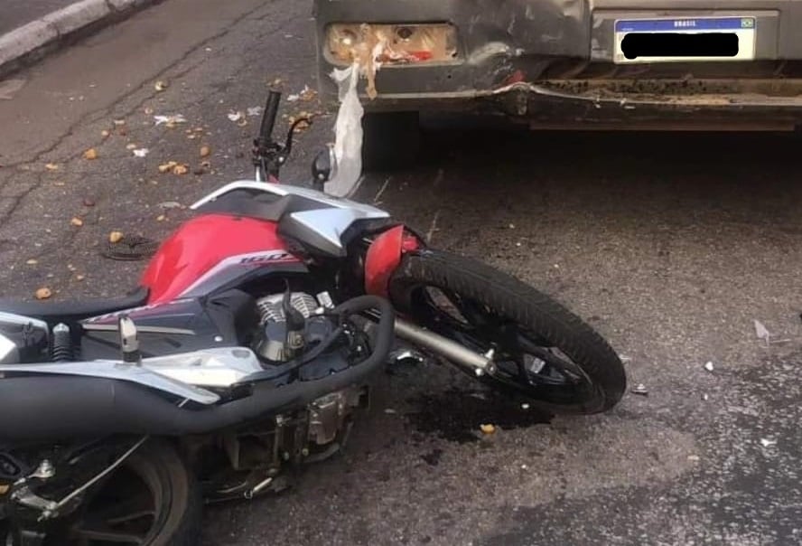 Morre motociclista que bateu em caminhão no bairro Areia Preta, em João Monlevade