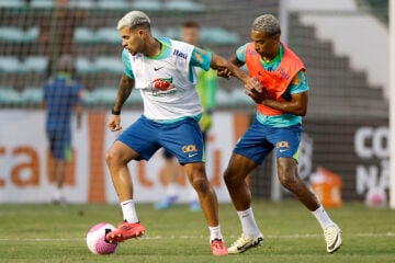 Seleção Brasileira faz treino aberto no DF para jogo contra o Peru