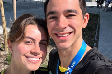 Hugo Calderano e Bruna Takahashi jogam juntos pela 1ª vez e arrasam rivais em Pan-Americano