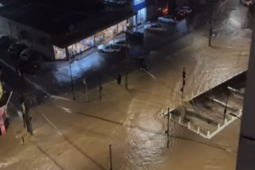 Garis recolhem 32 toneladas de resíduos após chuva em Belo Horizonte