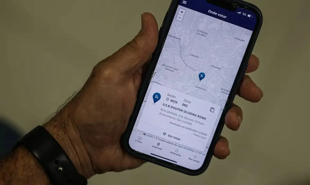 Saiba como pesquisar o local de votação nas eleições municipais