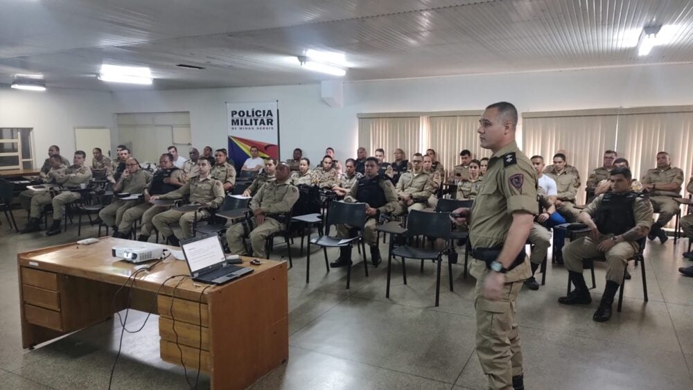 João Monlevade: Policiais Militares da 17ª Companhia Independente participam de treinamento para garantir segurança nas eleições