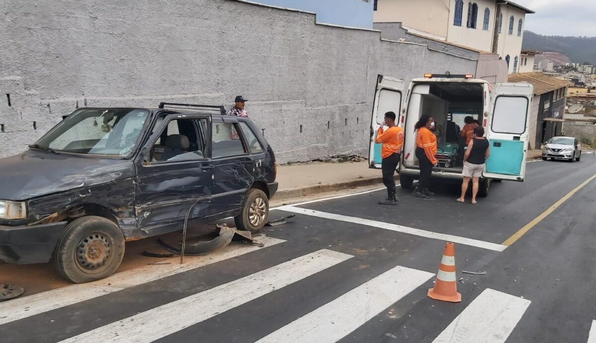 Acidente envolvendo três veículos é registrado em Rio Piracicaba