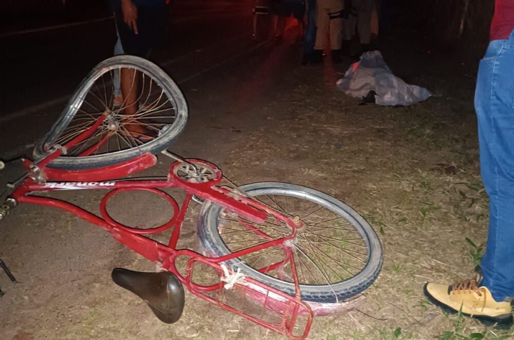 Ciclista morre em acidente na MGC-120, em Santa Maria de Itabira