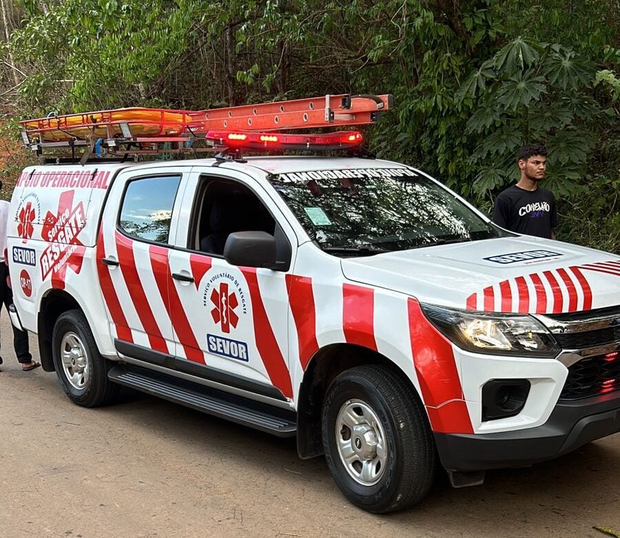 Mulher sofre lesão ao pular de “jerico” em acidente em estrada rural de Rio Piracicaba