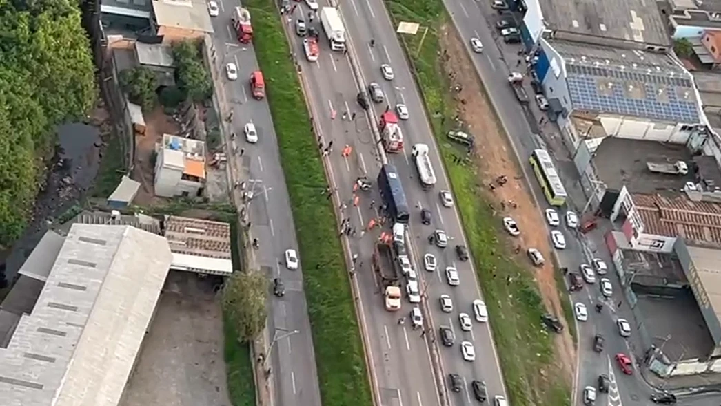 acidente no anel rodoviário