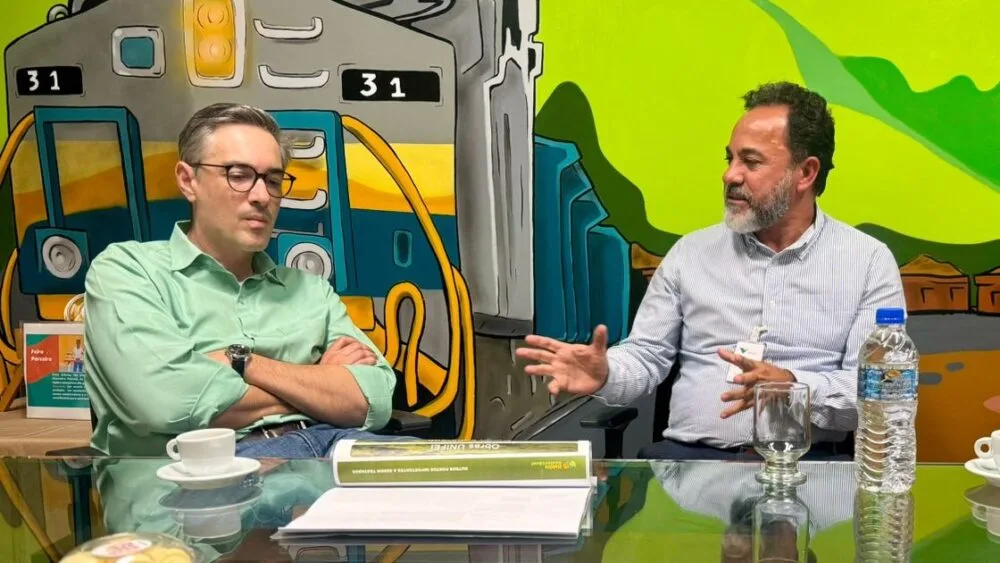 Marco Antônio Lage discute com presidente da Vale planos para o futuro pós-mineração