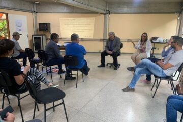 Equipe técnica discute plano de ação para melhorar a qualidade da água do Parque da Água Santa