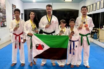 Seleção de Taekwondo de João Monlevade conquista nove medalhas na Copa do Brasil