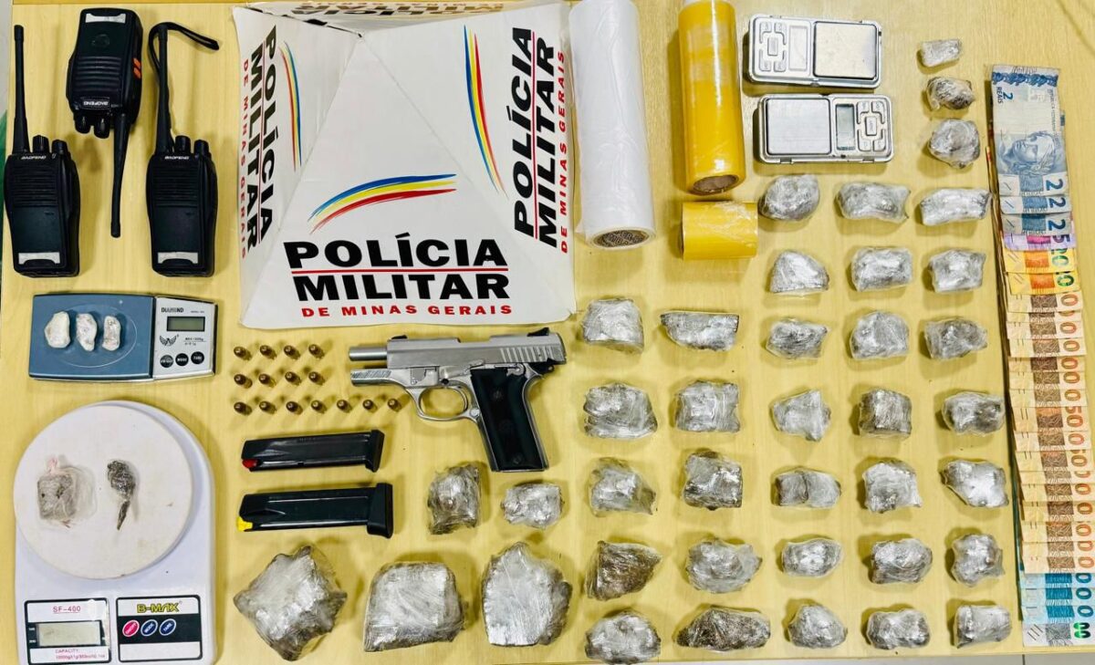 Polícia Militar prende autor de tentativa de homicídio e desarticula esquema de tráfico de drogas no Vale do Aço