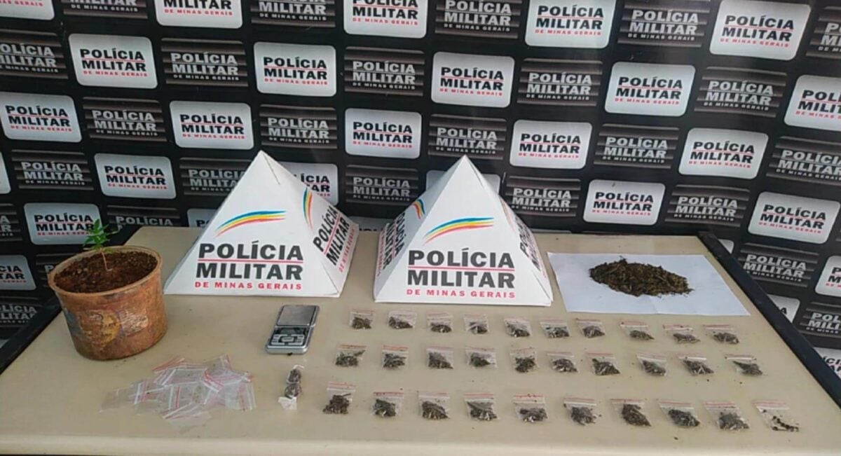 Polícia Militar apreende menores e materiais relacionados ao tráfico em João Monlevade