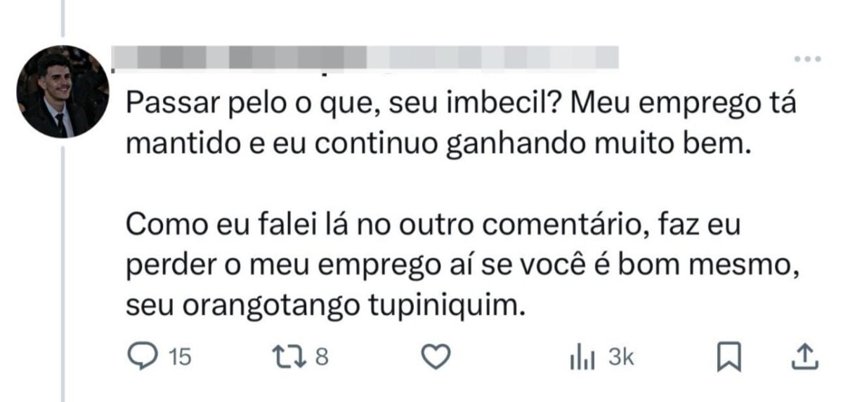 Homem que fez ofensas racistas nas redes sociais é demitido por empresa em BH