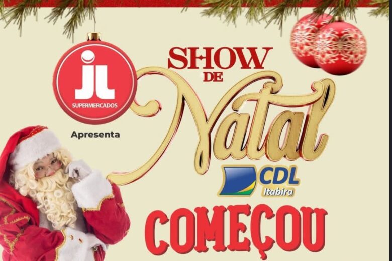 Acumule R$500 em compras e ganhe um panetone na campanha de Natal da CDL Itabira; saiba como participar