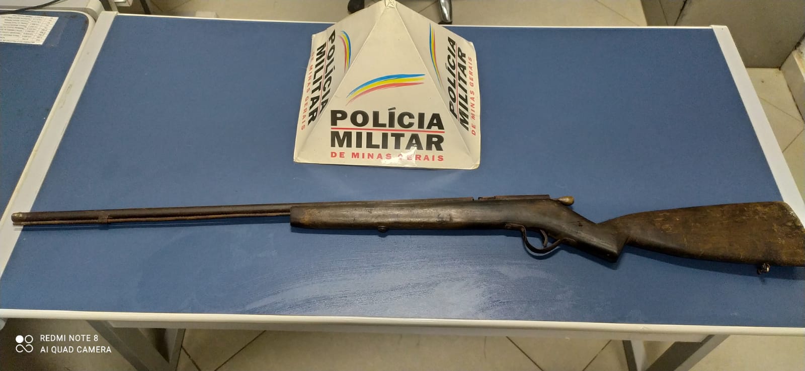 PM prende homem por agressão, em Sta. Mª de Itabira