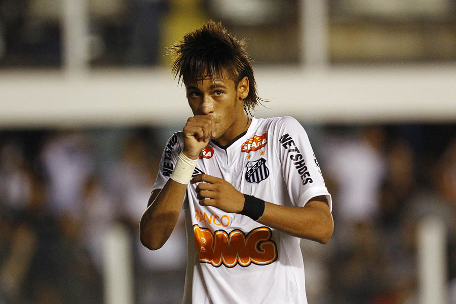 Neymar, Neymar no Santos