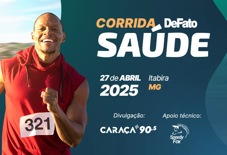 Vem aí mais uma edição da Corrida DeFato Saúde; lote promocional já está aberto