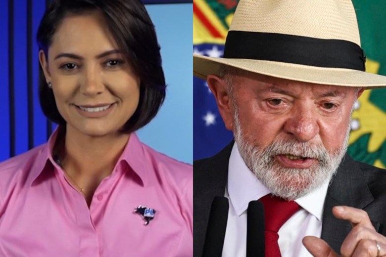 Michelle Bolsonaro ironiza gafe e diz que Lula é “especialista em amantes”