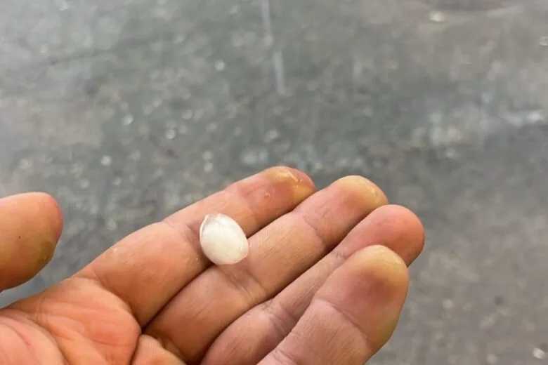 Belo Horizonte tem chuva de granizo nesta quarta-feira