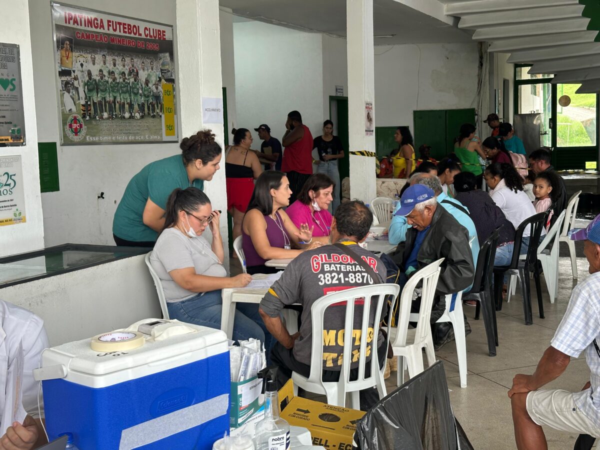 Ipatinga tem cerca de 130 pessoas desabrigadas e 400 desalojadas pelas chuvas