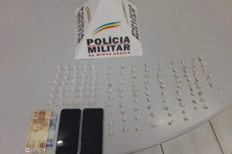 Polícia Militar realiza operação em Itabira e prende homem por tráfico de drogas