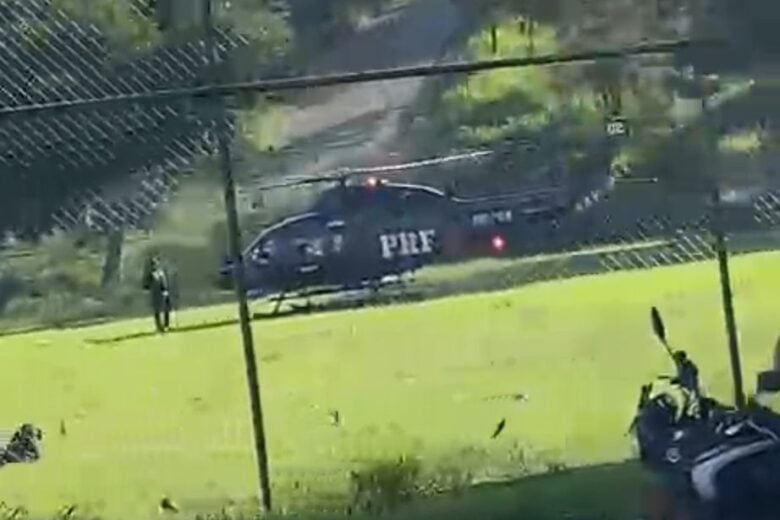 Helicóptero da PRF resgata paciente com Traumatismo Cranioencefálico em Itabira