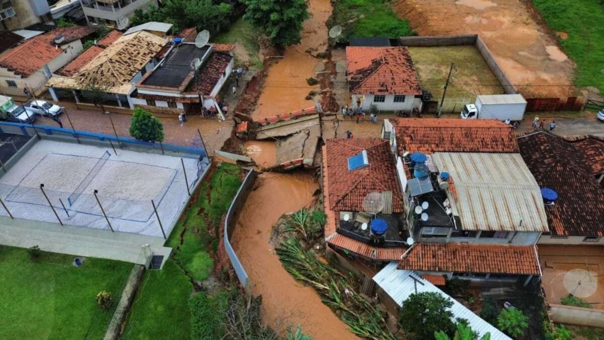 Impacto das Chuvas em Minas Gerais - Foto: Divulgação/Defesa Civil de Dom Silvério