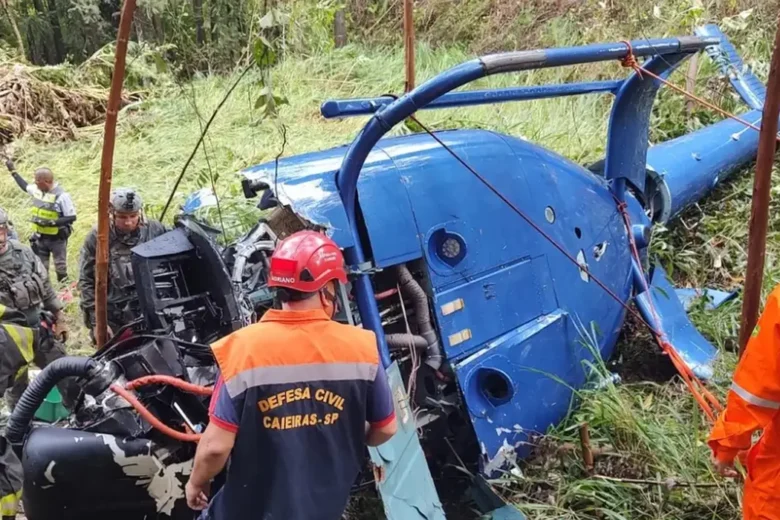 Filha de casal morto em queda de helicóptero deve receber alta neste sábado