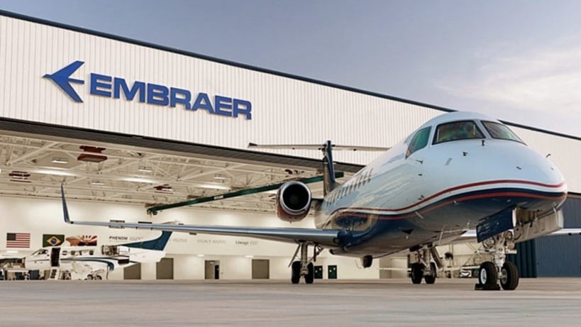 Embraer tem recorde histórico na carteira de pedidos do 4º trimestre de 2024, totalizando US$ 26,3 bi