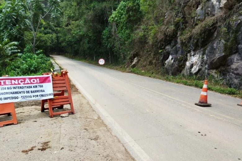 Minas Gerais: DNIT libera tráfego na BR-354, em Itamonte, durante o Carnaval