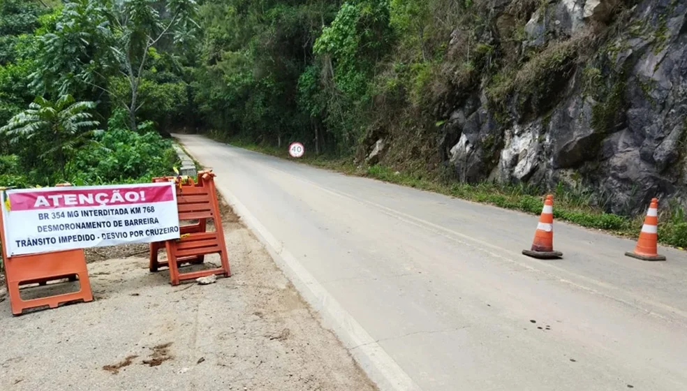 Minas Gerais: DNIT libera tráfego na BR-354, em Itamonte, durante o Carnaval