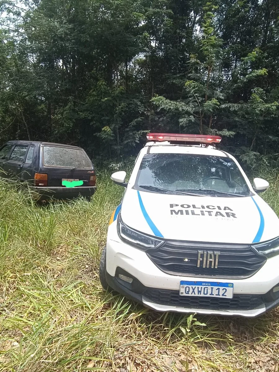 Polícia Militar recupera carro furtado em Rio Piracicaba