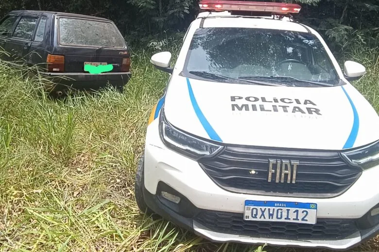 Polícia Militar recupera carro furtado em Rio Piracicaba